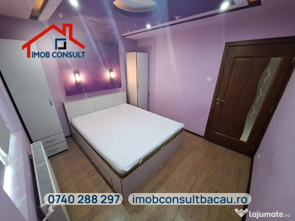 Apartament 2 camere, etaj 1, bloc izolat | Nord – CE1877 - Bacau (Bacau)