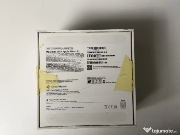 Mac Mini M4 / 16GB memorie unificata / 512GB stocare