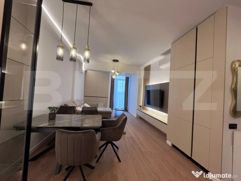 Apartament 2 camere, 49 mp, prima inchiriere, loc de parcare - Floresti (Cluj)