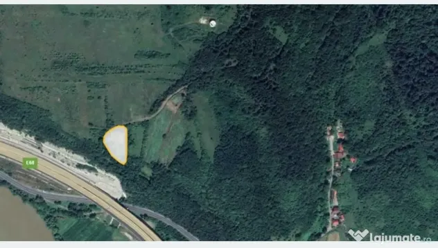 Teren Șoimuș, 1.550 mp, apă, panoramă Cetatea Devei – 20.000 €