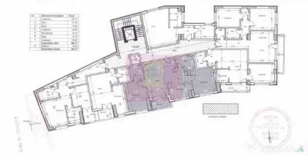 Apartament 3 camere in zona Nerva Traian bloc nou