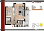 Bloc NOU Finalizat - 2 Camere Metrou 