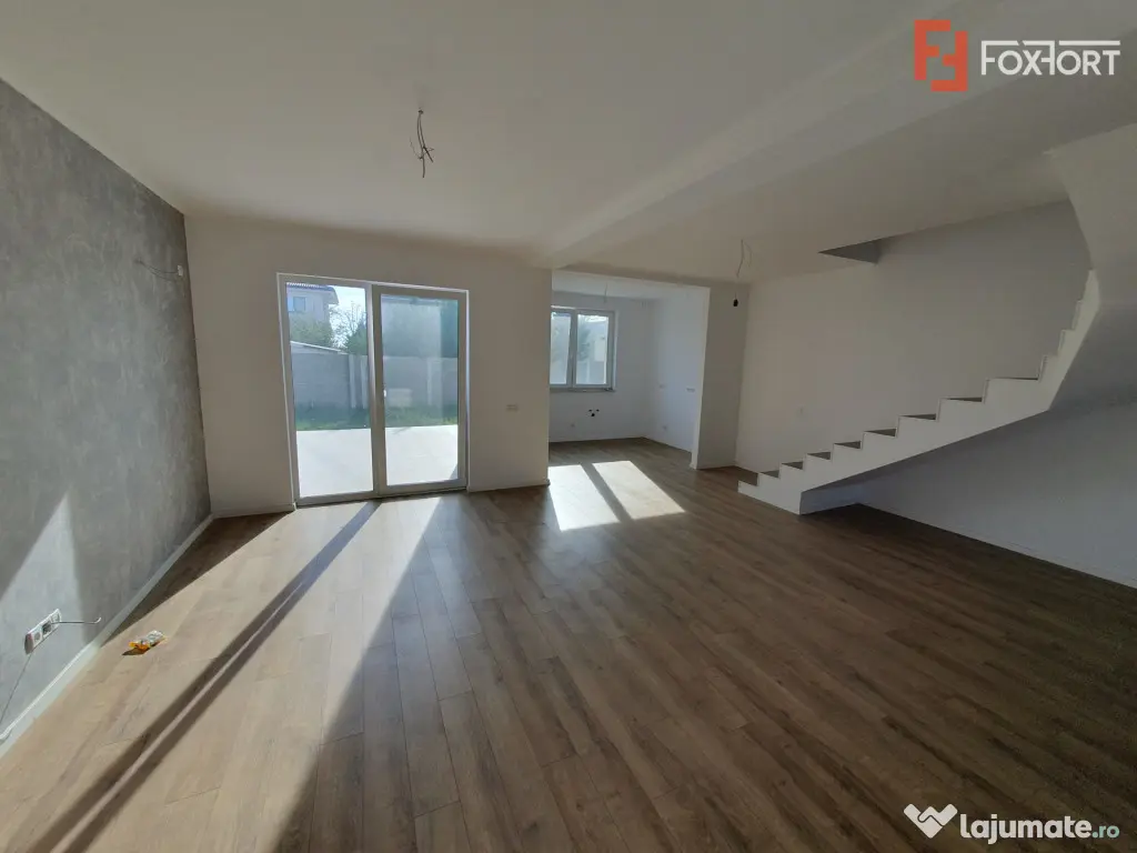 Casa insiruita tip cvadruplex, 119,7 mp utili, teren 402 mp - Mosnita Noua (Timis)