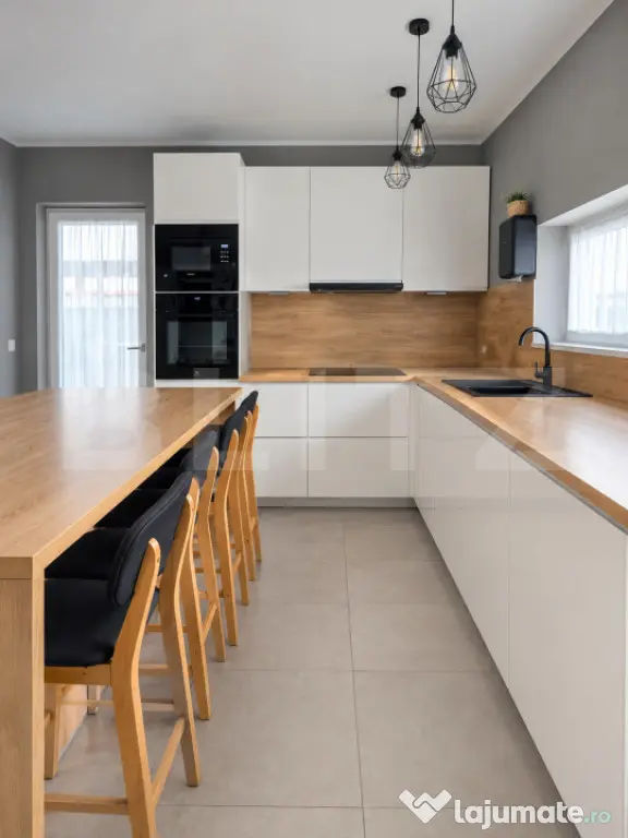 Casa cuplata prin garaj | 5 camere | 152mp utili | Chisoda - Chisoda (Timis)