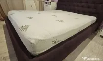 Saltea 160*200 cu spuma de memorie și husa inclusa