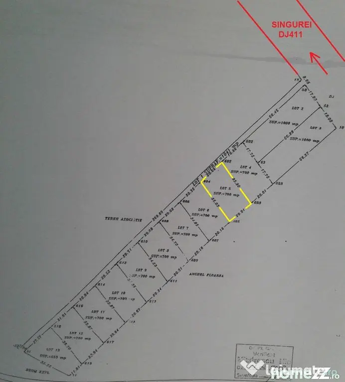 Calugareni 700mp,zona rezidentiala variante /asociere/inc... - Calugareni (Giurgiu)