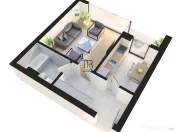 Garsoniera Dotari Premium Incalzire in Pardoseala Ansamblu N 