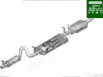 Sistem De Evacuare Complet Renault Megane 2007