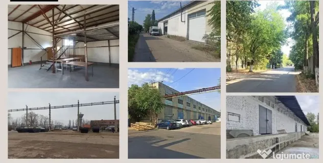Zona metrou Republica, Industriilor - hale diverse dimien...