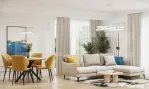 Apartament 2 camere, 53 mp, terasa 22 mp, garaj, zona Vivo