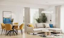Apartament 2 camere, 53 mp, terasa 22 mp, garaj, zona Vivo