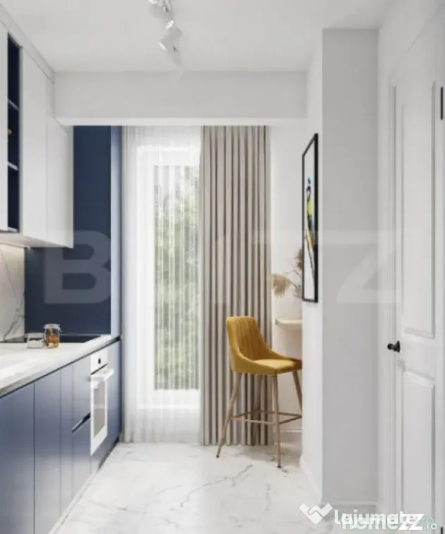 Apartament 2 camere, 53 mp, terasa 22 mp, garaj, zona Vivo - Floresti (Cluj)