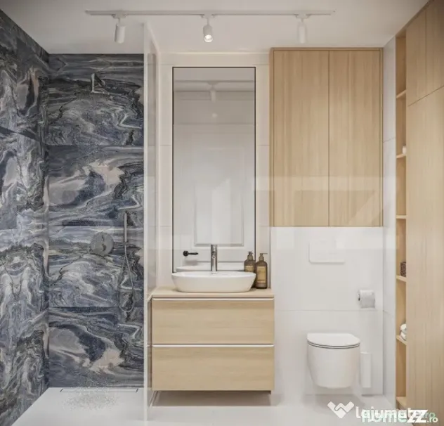 Apartament 2 camere, 53 mp, terasa 22 mp, garaj, zona Vivo - Floresti (Cluj)