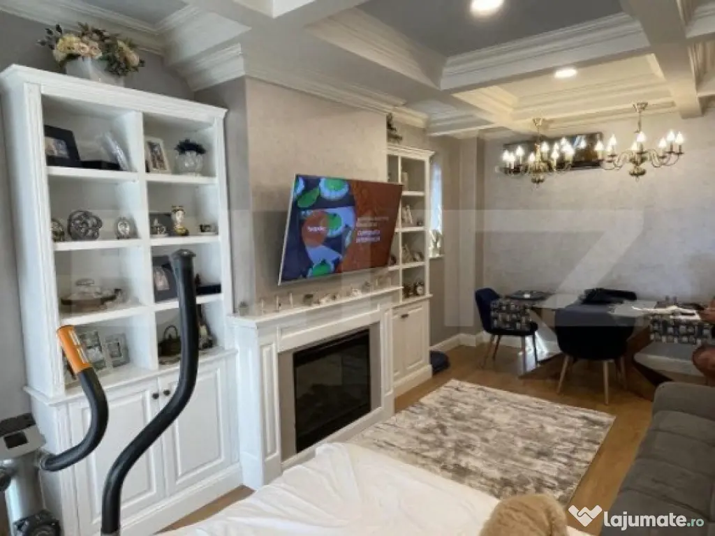 Apartament modern, 3 camere, cu terasa de 39 mp, cartier Bur