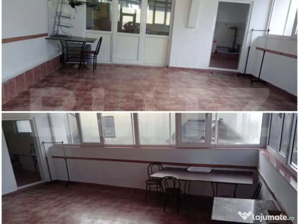 Spatiu Comercial cu apartament de 2 camere la etaj 300mp, Be