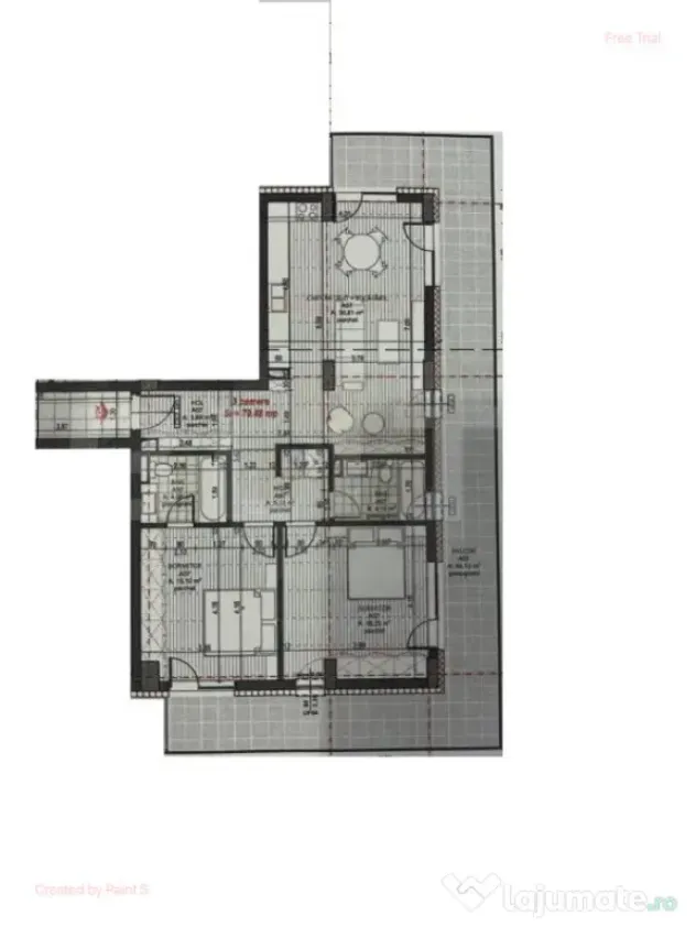 Apartament 3 camere, finisat lux, bloc nou, zona strada Libe
