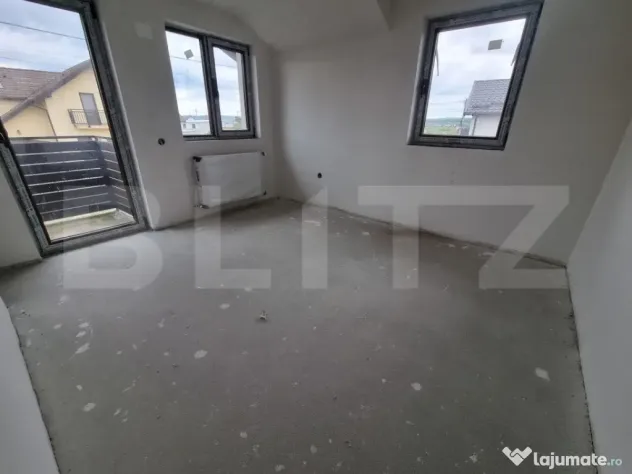 Casa individuala Jucu de Mijloc, 120mp, 3 bai, garaj, teren