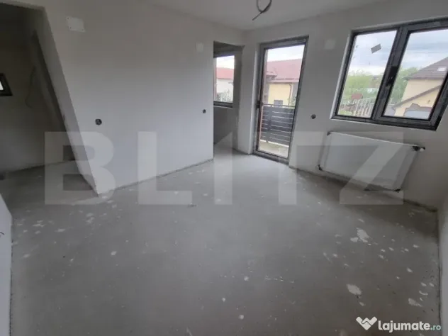 Casa individuala Jucu de Mijloc, 120mp, 3 bai, garaj, teren