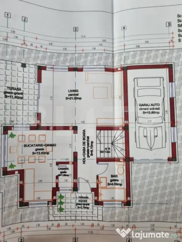 Casa individuala Jucu de Mijloc, 120mp, 3 bai, garaj, teren