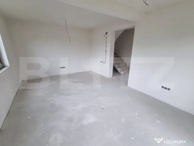 Casa individuala Jucu de Mijloc, 120mp, 3 bai, garaj, teren