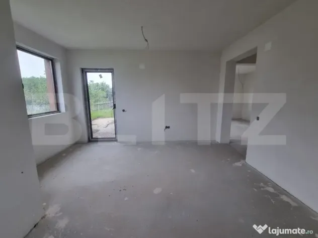 Casa individuala Jucu de Mijloc, 120mp, 3 bai, garaj, teren