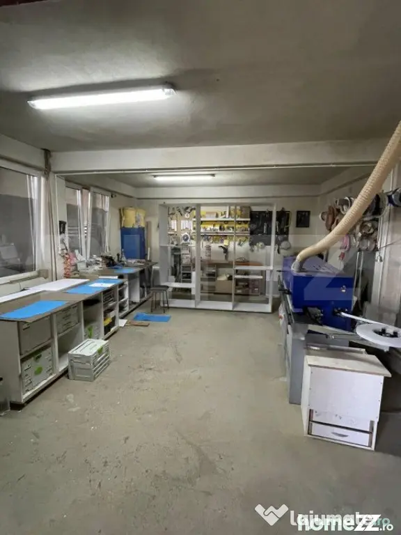 Spatiu comercial 300 mp, teren 1000 mp ,Caramidari - Targoviste (Dambovita)