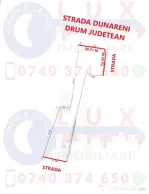 ID 7778 Teren INTRAVILAN in Dunavatu de Jos la DRUMUL JUDETEAN