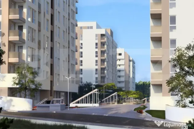 Apartament de 2 camere, 56 mp, Aleea Sadoveanu