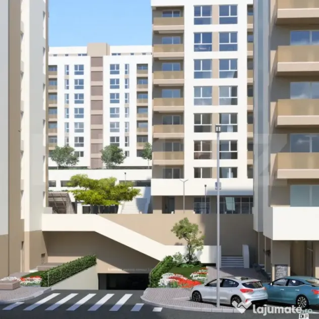Apartament de 2 camere, 56 mp, Aleea Sadoveanu