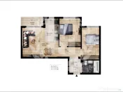 Apartament 3 camere Pantelimon 