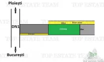 Teren Saftica 2600mp - Parcelabil