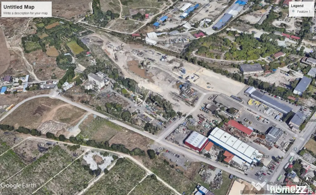 Teren situat in Zona Industriala pozitionat perfect pentru c - Constanta (Constanta)