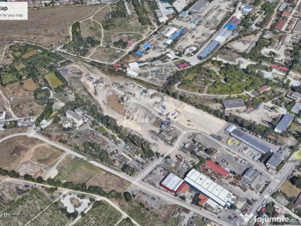 Teren situat in Zona Industriala pozitionat perfect pentru c
