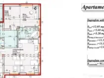 Apartament 3 camere, 78 mp utili- lângă Parcul Municipal