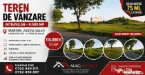 Vânzare teren intravilan – 9.500 mp, DN26 -Padurea Gar...