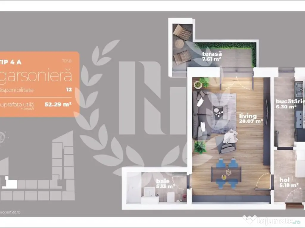 Garsoniera Decomandată | Metrou Sector 3 | Prețuri Promo