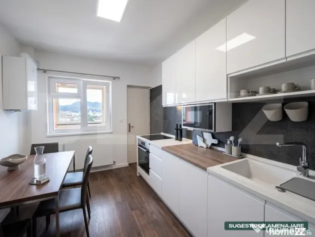 Apartament cu 4 camere, 2 bai și 2 locuri de parcare, Astra - Brasov (Brasov)