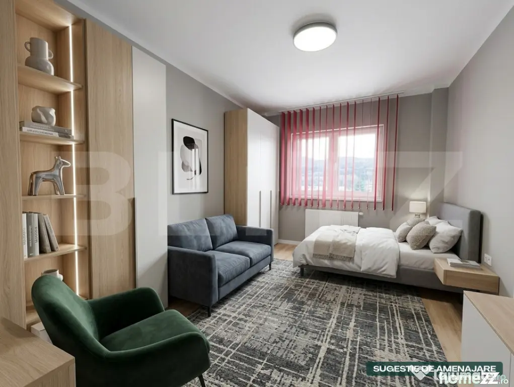 Apartament cu 4 camere, 2 bai și 2 locuri de parcare, Astra - Brasov (Brasov)