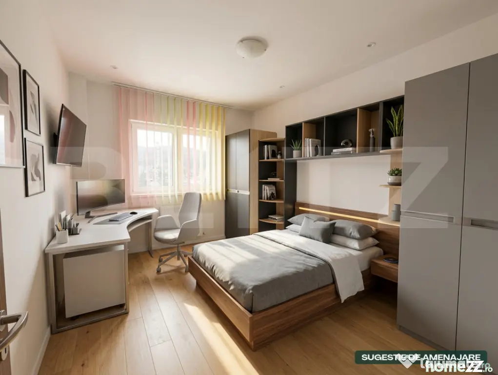 Apartament cu 4 camere, 2 bai și 2 locuri de parcare, Astra - Brasov (Brasov)
