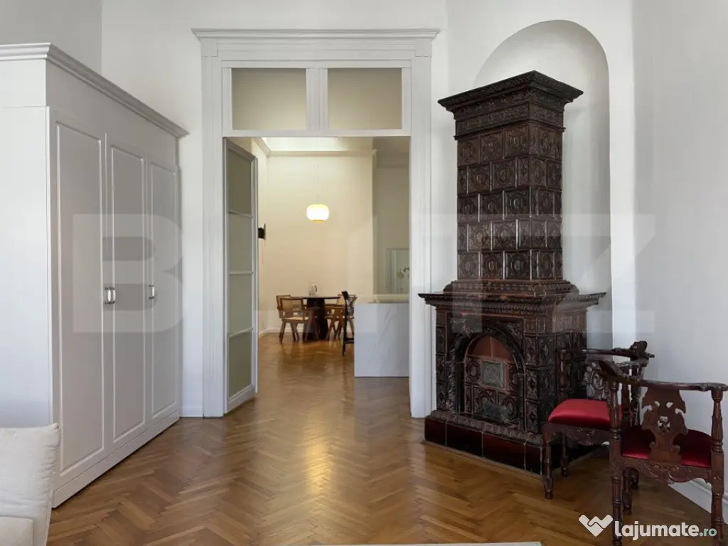 Apartament cu 4 camere, 125 mp, in inima Clujului