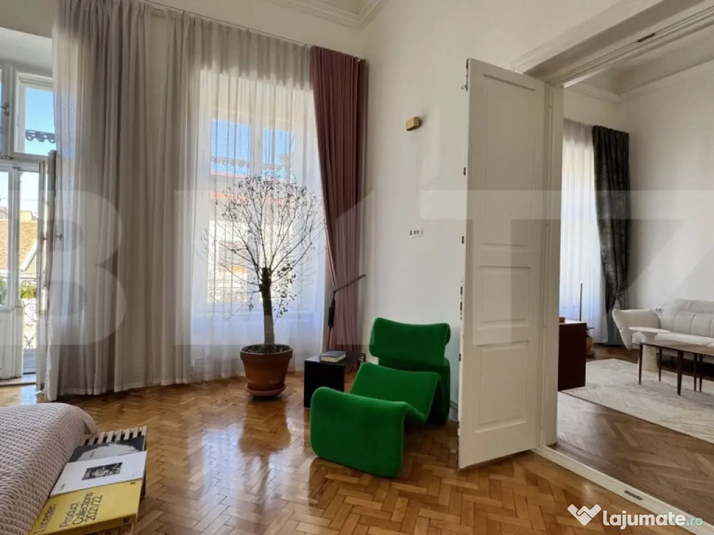 Apartament cu 4 camere, 125 mp, in inima Clujului