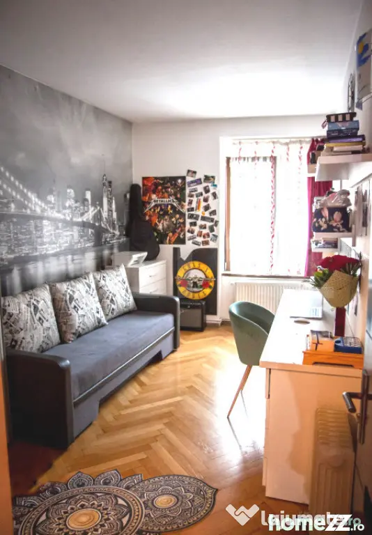 Apartament in vila, 80mp loc parcare, mobilat, zona Centru