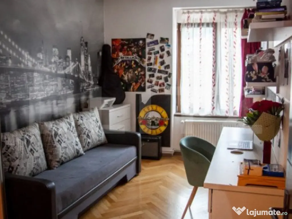 Apartament in vila, 80mp loc parcare, mobilat, zona Centru