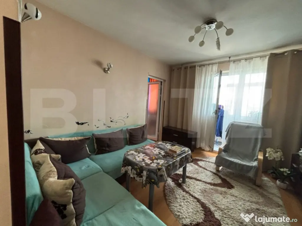 Apartament de 3 camere, vedere panoramica, 52 mp, zona Alexa