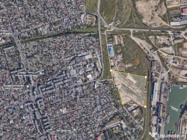 Teren de vanzare integral sau parcelat BRAILA, 63.000 mp, intravilan.