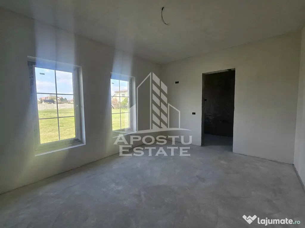 Jumatate de duplex pe parter cu 4 camere si 2 bai, Sag - Sag (Timis)