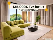 Apartament de vanzare cu 3 camere, 71 mp, zona Torontalului