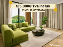 Apartament de vanzare cu 3 camere, 71 mp, zona Torontalului
