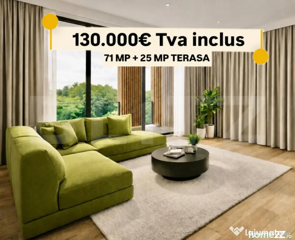 Apartament de vanzare cu 3 camere, 71 mp, zona Torontalului - Timisoara (Timis)