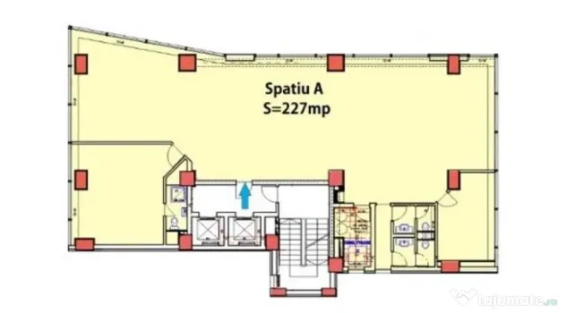 Spatii birouri 125 mp,270 mp,400 mp